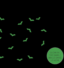 Load image into Gallery viewer, Petit Lem Glow in the Dark Bats Sleeper