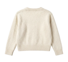 Load image into Gallery viewer, Preppy Goose Hazel Plush Sweater Cream