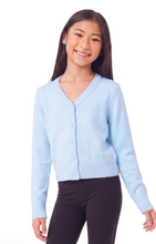 Load image into Gallery viewer, Preppy Goose Gracie Plush Cardigan Blue