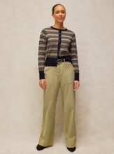 Load image into Gallery viewer, White Stuff UK Lois Fairisle Cardi Navy Multi