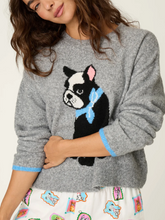 Load image into Gallery viewer, PJ Salvage French Bulldog Snuggle Sweater
