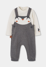 Load image into Gallery viewer, Boboli Penguin Overall and Onesie