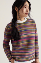 Load image into Gallery viewer, Seasalt Makers Sweater Ripple Marks Fern Moss Multi