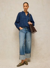 Load image into Gallery viewer, White Stuff UK Sage Longline Cord Tunic Blue Multi
