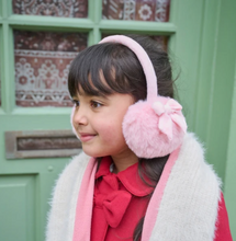 Load image into Gallery viewer, Rockahula Pretty in Pink Bow Earmuffs