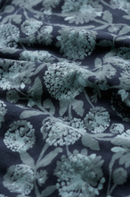 Load image into Gallery viewer, Seasalt Studio Glass 3/4 Sleeve Top Allium Flowers Lichen
