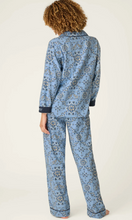 Load image into Gallery viewer, PJ Salvage Classic Paisley Bandana Flannel Pyjamas Chambray