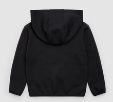 Load image into Gallery viewer, Miles Scuba Knit Zip Hoodie Black