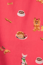 Load image into Gallery viewer, PJ Salvage Dogs Who Brunch Flannel Pyjamas