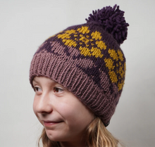 Load image into Gallery viewer, Ambler Kids Sunflower Pom Beanie