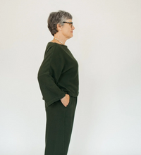 Load image into Gallery viewer, Pokoloko Loft Cotton Crop Bell Sleeve Top