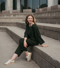 Load image into Gallery viewer, Pokoloko Loft Cotton Crop Barrel Pant