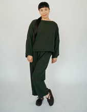 Load image into Gallery viewer, Pokoloko Loft Cotton Crop Barrel Pant