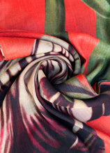 Load image into Gallery viewer, Powder UK Tulip Wool Cotton Scarf