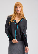 Load image into Gallery viewer, Zaket and Plover Panelled Cardigan