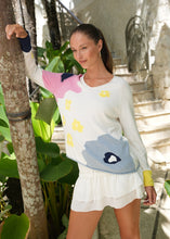 Load image into Gallery viewer, Zaket and Plover Garden Pond Sweater White