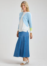 Load image into Gallery viewer, Zaket and Plover Spot On Boat Neck Sweater White