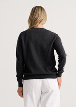 Load image into Gallery viewer, Zaket and Plover Cheeky Cat Cardi Charcoal