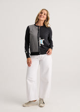 Load image into Gallery viewer, Zaket and Plover Cheeky Cat Cardi Charcoal