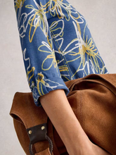 Load image into Gallery viewer, White Stuff UK Annie Jersey Shirt Blue Print