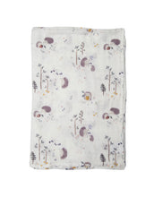 Load image into Gallery viewer, Loulou Lollipop Hedgehog Swaddling Blanket