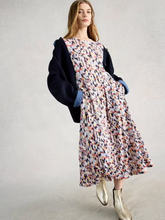 Load image into Gallery viewer, White Stuff UK Madeline Jersey Dress Blue Multi