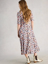 Load image into Gallery viewer, White Stuff UK Madeline Jersey Dress Blue Multi