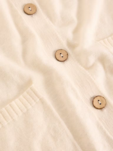 Load image into Gallery viewer, White Stuff UK Nova Linen Blend Cardi Nat White