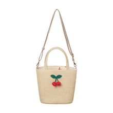 Load image into Gallery viewer, Rockahula Crochet Cherry Basket Bag