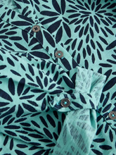 Load image into Gallery viewer, White Stuff UK Annie Jersey Shirt Teal Print