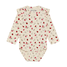 Load image into Gallery viewer, Minymo Apple Print Onesie and Pant