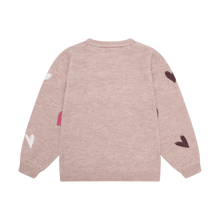 Load image into Gallery viewer, Minymo Heart Pullover Sweater