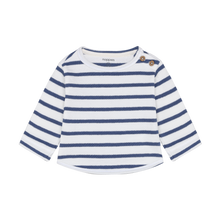 Load image into Gallery viewer, Noppies Blue Stripe Tee and Pant