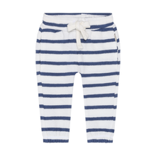 Load image into Gallery viewer, Noppies Blue Stripe Tee and Pant