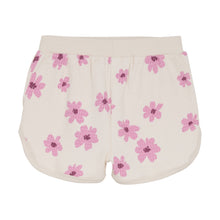 Load image into Gallery viewer, Minymo Pink Daisy Waffle Shorts