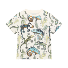 Load image into Gallery viewer, Minymo Salamander Print Tee