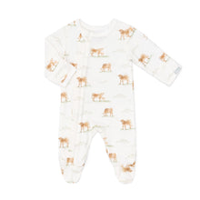 Load image into Gallery viewer, Coccoli Modal Zip Sleeper Cow Print
