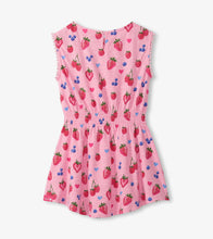 Load image into Gallery viewer, Hatley Summer Berries Smock Waist Dress