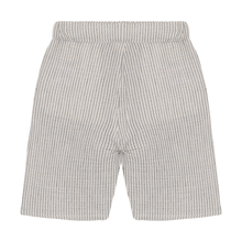 Load image into Gallery viewer, Minymo Yarn Dye Shorts Odyssey Grey