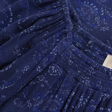 Load image into Gallery viewer, Creamie Paisley Dress Twilight Blue