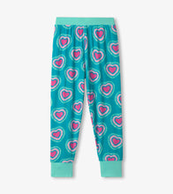 Load image into Gallery viewer, Hatley Glowing Hearts Bamboo Pyjamas