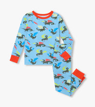 Load image into Gallery viewer, Hatley Dragons Glow in the Dark Stretch Cotton Pyjamas