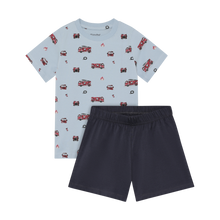Load image into Gallery viewer, Minymo Firestruck Tee and Short