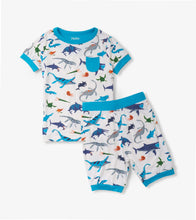 Load image into Gallery viewer, Hatley Prehistoric Marine Bamboo Summer Pyjamas