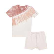 Load image into Gallery viewer, Coccoli Tie Dye Cotton Modal Summer PJs Coral