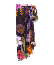 Load image into Gallery viewer, Echo Botanica Sarong Scarf Black
