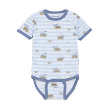 Load image into Gallery viewer, Minymo Boating Friends Onesie
