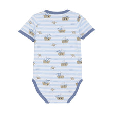 Load image into Gallery viewer, Minymo Boating Friends Onesie
