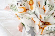 Load image into Gallery viewer, Loulou Lollipop Safari Jungle Swaddling Blanket