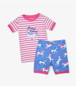 Hatley Dreamy Unicorns Summer Pyjamas